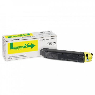 Kyocera Mita TK-5160Y giallo (yellow) toner originale