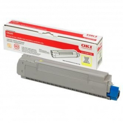 OKI 43487709 giallo (yellow) toner originale