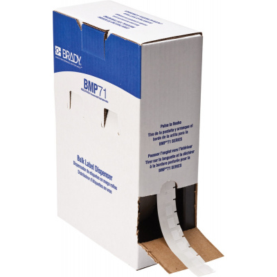 Brady BM-18-427 / 173446, Bulk Self-laminating Vinyl Labels, 19.05 mm x 25.40 mm