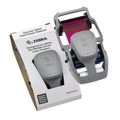 Zebra 800300-307 tintura nastro, Metallic Silver, per 1500 carte