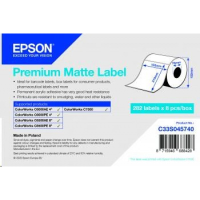 Epson C33S045740 label roll, normal paper, 105x210mm