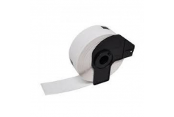 Rotoli di etichette compatibili per Brother DK-22211, 29mm x 15,24m, plastica, bianco