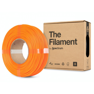 "The Filament" by Spectrum TF-24078, ReFill PLA HS, 1,75mm, 1000g, Arancione (Pure orange)