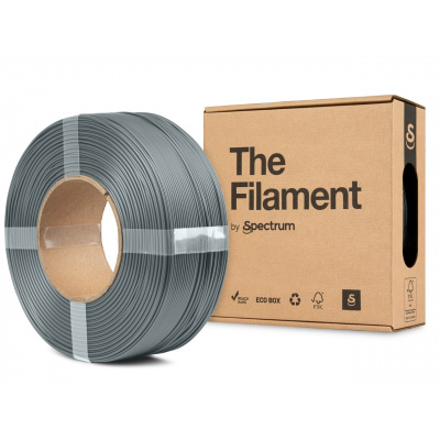 "The Filament" by Spectrum TF-24182, ReFill, HT-PLA, 1,75mm, 1000g, Grigio scuro (Dark grey)