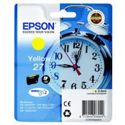 Epson T27044022, 27 giallo (yellow) cartuccia originale