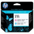 HP CE019A, n\.771 ciano chiaro/magenta chiaro (light cyan/light magenta) testina di stampa originale