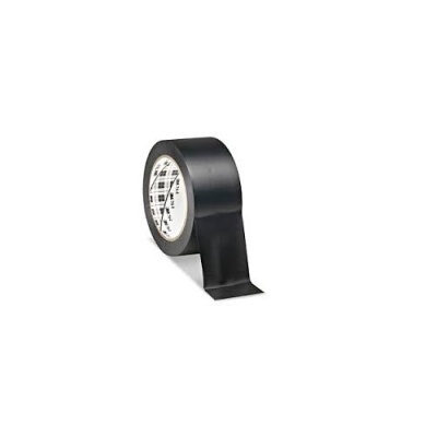 3M 764i PVC adesiva nastro, 50 mm x 33 m, nero