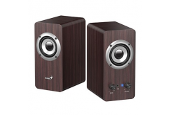 Genius reproduktory SP-HF400, 10W, hnědé