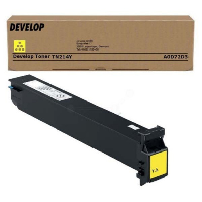 Develop TN-214Y A0D72D3 giallo (yellow) toner originale