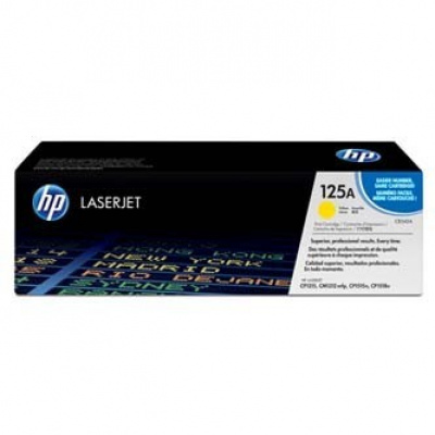 HP 125A CB542A, giallo (yellow) toner originale