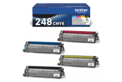 Brother TN248VAL CMYK (colore) multipack toner originale