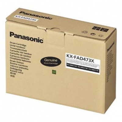 Panasonic tamburo originale KX-FAD473X, black, 10000pp\., Panasonic KX-MB2120, KX-MB2130, KX-MB21