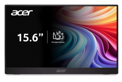 Monitor Acer PM161QB1 UM.ZP1EE.101, 15,6", IPS, FHD, HDMI, USB-C, 250 nit