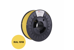 C-Tech 3DF-P-PLA1.75-1018 3D filamento, PREMIUM LINE, PLA, giallo zinco, RAL1018, 1,75mm, 1kg