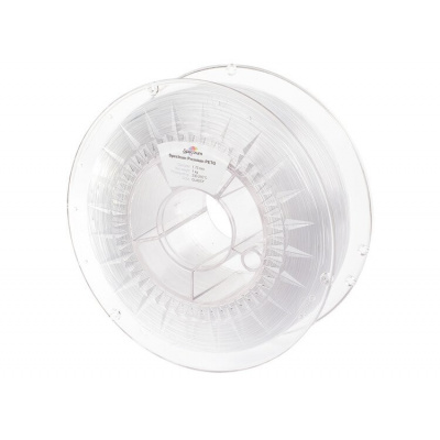 Spectrum 80434 3D filamento, PET-G Premium, 1,75mm, 2000g, Trasparente (Glassy)