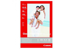 Canon GP-501 Photo paper glossy, carta fotografica, lucido, bianco, 10x15cm, 4x6", 210 g/m2, 10 pz getto d'inchiostro stampa
