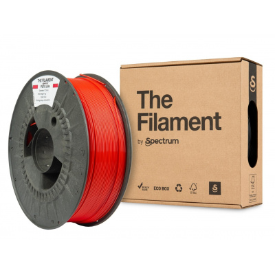 "The Filament" by Spectrum TF-24239, PETG Lite, 1,75mm, 1000g, Rosso (Red)