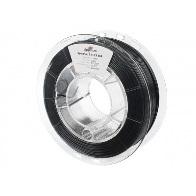 Spectrum 80262 filamento 3D, S-Flex 90A, 1,75 mm, 250 g, Nero (Deep black)