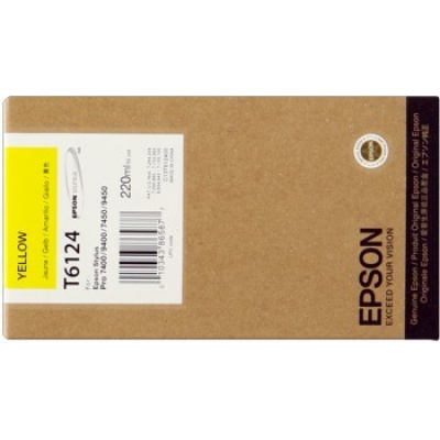 Epson T612400 giallo (yellow) cartuccia originale