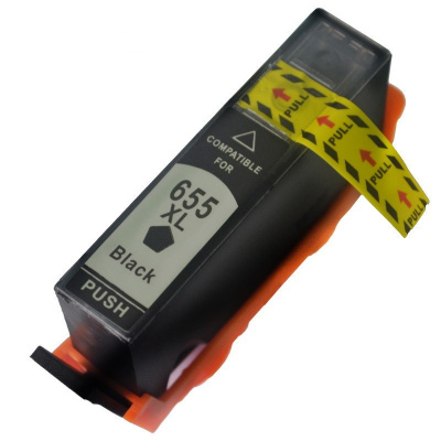 Cartuccia compatibile con HP 655XL CZ109A nero (black) 