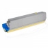 OKI 43487709 giallo (yellow) toner compatibile