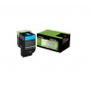 Lexmark 70C2XCE ciano (cyan) toner originale