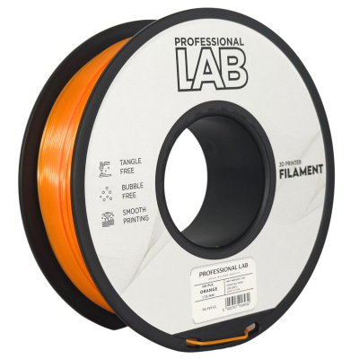Professional Lab FG-P19-E1, 3D filamento, HS-PLA, 1,75mm, 1000g, Arancione (Orange)