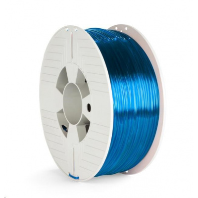 Verbatim 55064 3D filamento, PET-G, 2,85mm, 1000g, 123m, Blu trasparente (Blue Transparent)