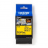 Brother FLE-6511 Pro Tape, 21mm x 45mm, testo nera/nastro giallo, 72pz, nastro originale