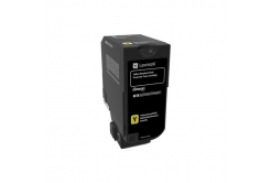 Lexmark 74C2SYE giallo (yellow) toner originale