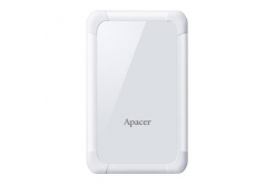 Apacer disco rigido esterno, AC532, 2.5", USB 3.0 (3.2 Gen 1), 1TB, AP1TBAC532W-1, bianco