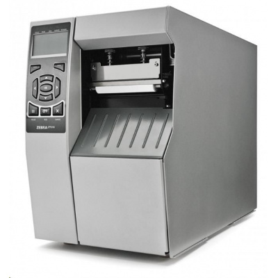 Zebra ZT510 ZT51042-T2E0000Z stampante di etichette, 8 dots/mm (203 dpi), spellicolatore, rewind, disp., ZPL, ZPLII, USB, RS232, BT, Ethernet