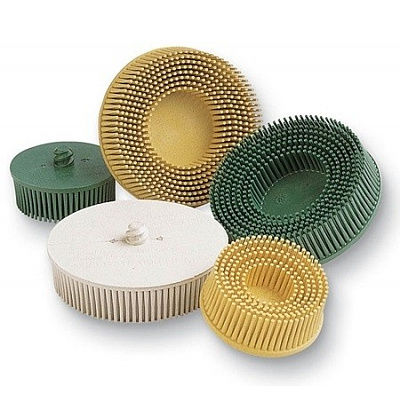 3M Bristle™ Spazzola di pulizia RD-ZB con sistema di fissaggio Roloc™ 50 mm x P80
