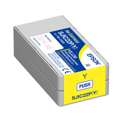 Epson SJIC22P(Y) C33S020604 pro ColorWorpz, giallo (yellow) cartuccia originale