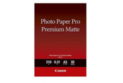 Canon paper premium opaco Photo 8657B006, 210 g/m2, A3, opaco, getto d'inchiostro, bianco, carta fotografica