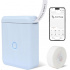 Niimbot D110-M Smart 1AA56301619, etichettatrice, blu + rotolo di etichette