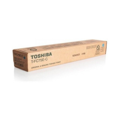 Toshiba T-FC75E-C 6AK00000251 ciano (cyan) toner originale
