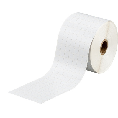 Brady BPT-38-8423-2.5 / 236709, etichette in carta termica, 9.53 mm x 9.53 mm