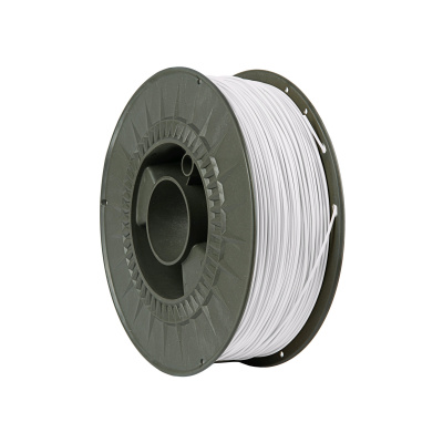 C-Tech 3DF-E-PETG-1.75-W 3D filamento, ESSENTIAL LINE, PETG, 1,75mm, 1000g, Bianco (White)