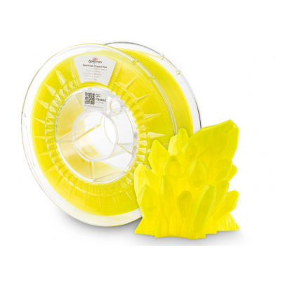 Spectrum 80883 3D filamento, PLA Crystal, 1,75mm, 1000g, Giallo (Electric yellow)