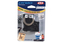 Dymo D1 16959, S0718060, 12mm x 5.5m, testo nera/sfondo bianco, nastro originale