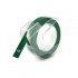 Nastro compatibile con Dymo S0898160, 9mm x 3m, testo bianco / sfondo verde