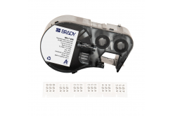 Brady M4-7-498 / 170787, 12.70 mm, Vinyl, testo nera / sfondo bianco