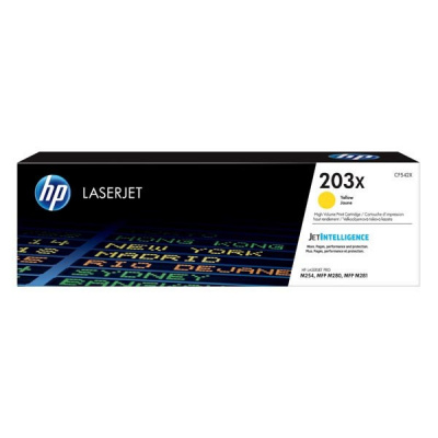 HP 203X CF542X giallo (yellow) toner originale