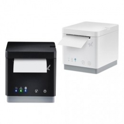 Star mC-Print2 39653090 stampante per ricevute, USB, BT, Ethernet, 8 dots/mm (203 dpi), 58mm, taglierina, bianco