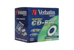VERBATIM CD-RW (confezione da 10) Jewel/Alta velocità/8x-12x/DLP/700MB