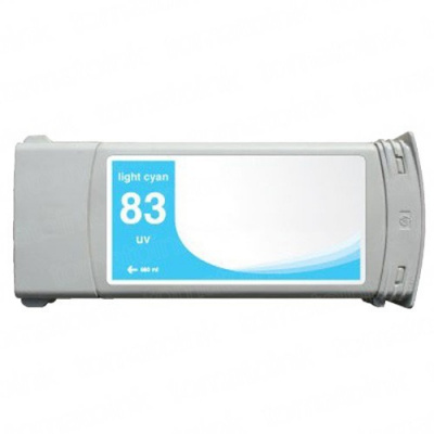 Cartuccia compatibile con HP 83 C4944A ciano chiaro (light cyan) 
