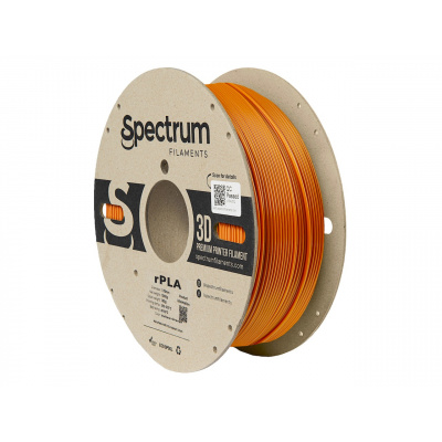 Spectrum 80560 3D filamento, r-PLA, 1,75mm, 1000g, Giallo (Yellow orange)