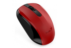 Genius Mouse NX-8008S 31030028401, 1200DPI, 2.4 [GHz], ottica, 3sp\., senza fili USB, rosso, 1 pz AA