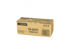 Kyocera Mita TK-820Y giallo (yellow) toner originale